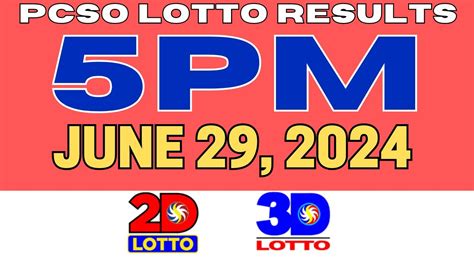5pm result today